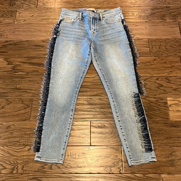 7 For All Mankind Luxe Vintage The Ankle Skinny Size 30 - Picture 1 of 16